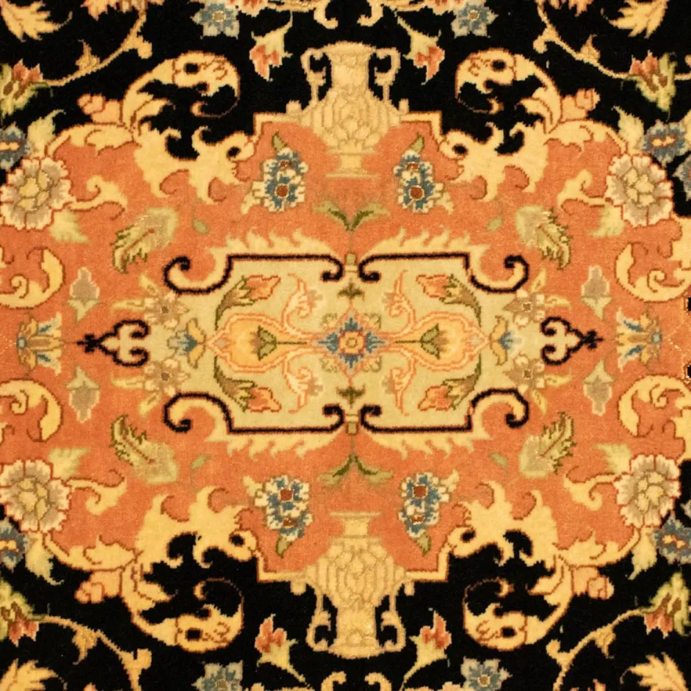 Persisk teppe - Tabriz - Royal - 157 x 101 cm - svart