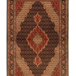 Persisk teppe - Tabriz - Royal - 158 x 100 cm - svart