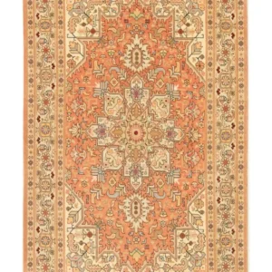 Persisk teppe - Tabriz - Royal - 160 x 100 cm - lys rød