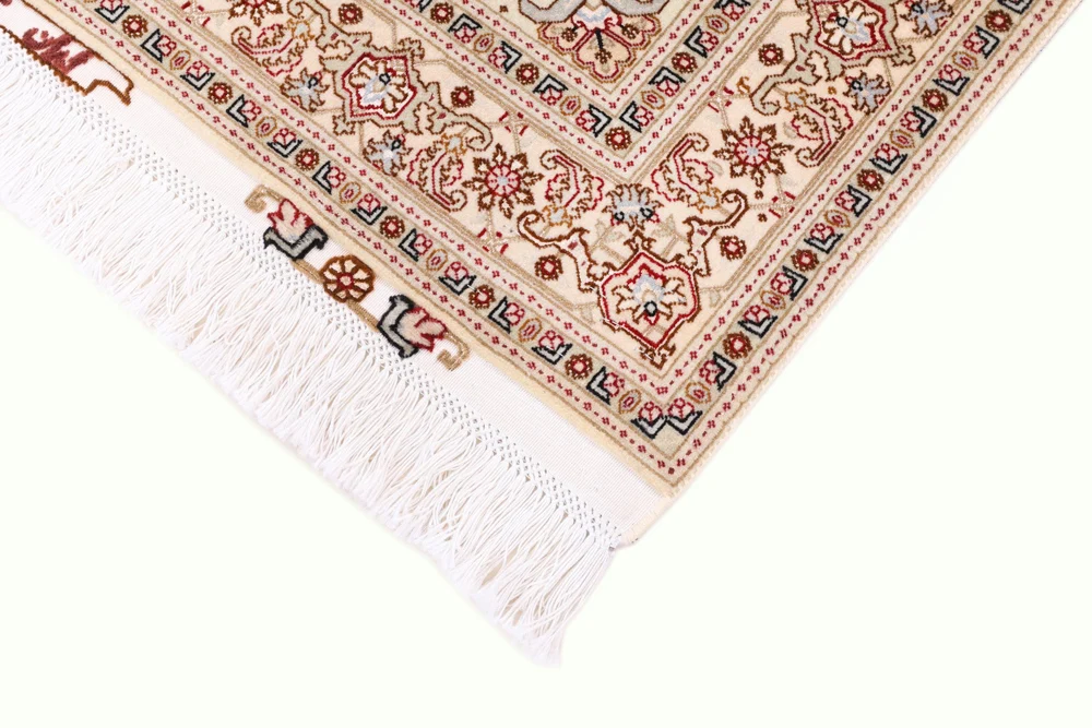Persisk teppe - Tabriz - Royal - 160 x 100 cm - lys beige