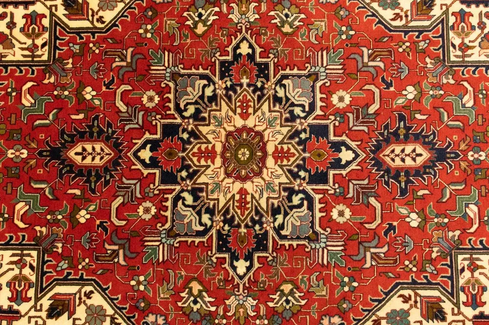 Persisk teppe - Tabriz - Royal - 162 x 102 cm - rød