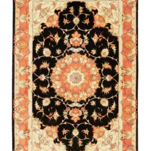 Persisk teppe - Tabriz - Royal - 163 x 104 cm - svart