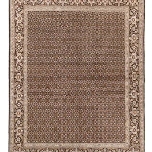 Persisk teppe - Tabriz - Royal - 195 x 154 cm - mørk beige