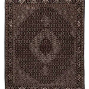 Persisk teppe - Tabriz - Royal - 197 x 152 cm - mørk beige