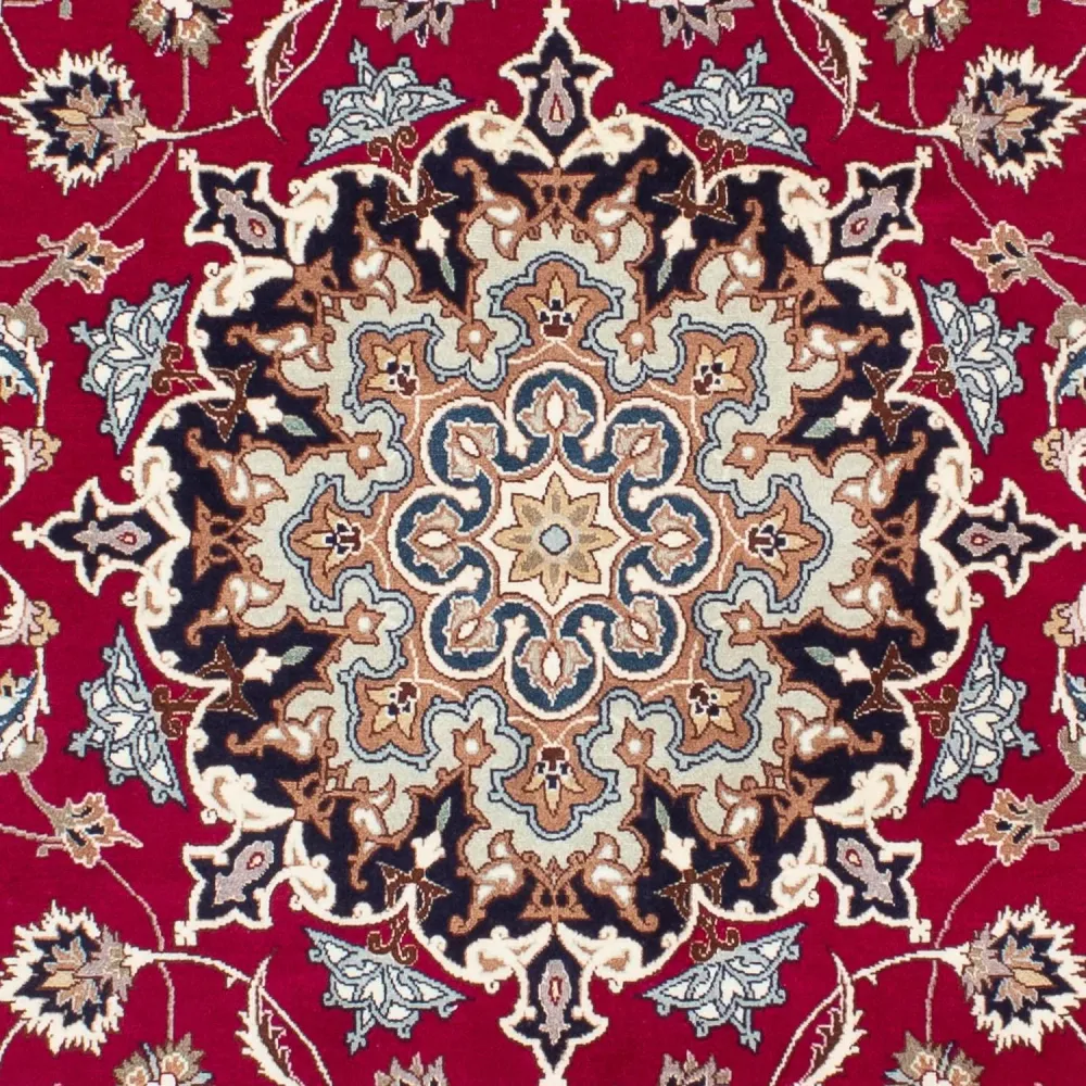 Persisk teppe - Tabriz - Royal - 200 x 150 cm - mørk rød