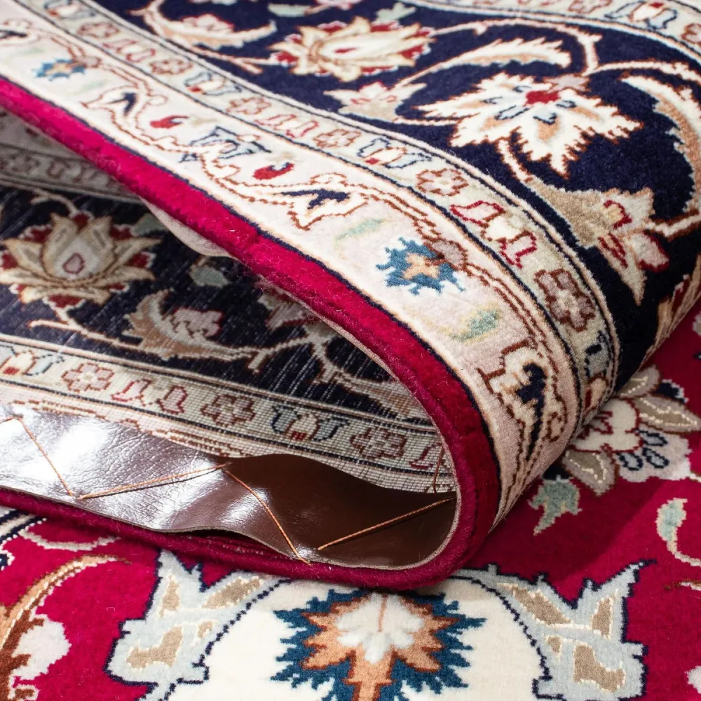 Persisk teppe - Tabriz - Royal - 200 x 150 cm - mørk rød