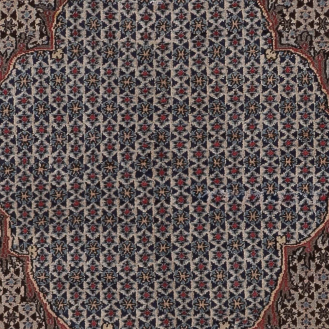 Persisk teppe - Tabriz - Royal - 202 x 135 cm - mørk beige