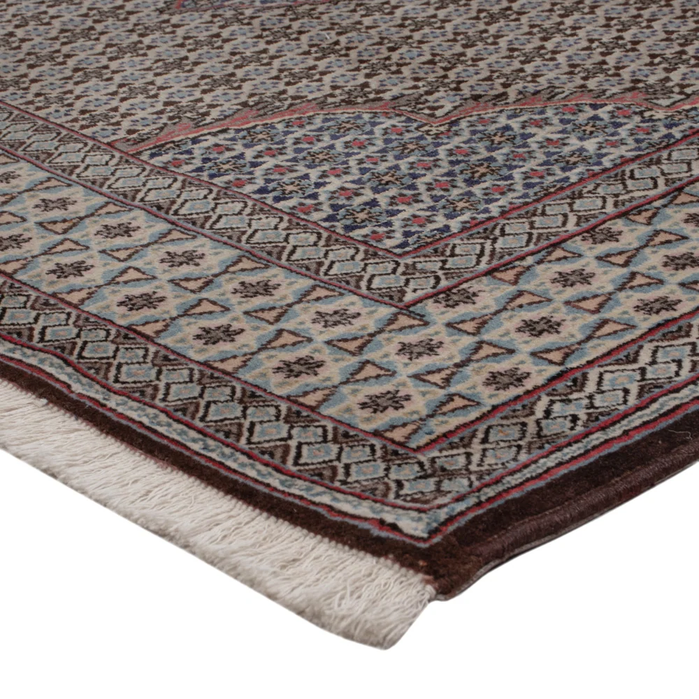 Persisk teppe - Tabriz - Royal - 202 x 135 cm - mørk beige