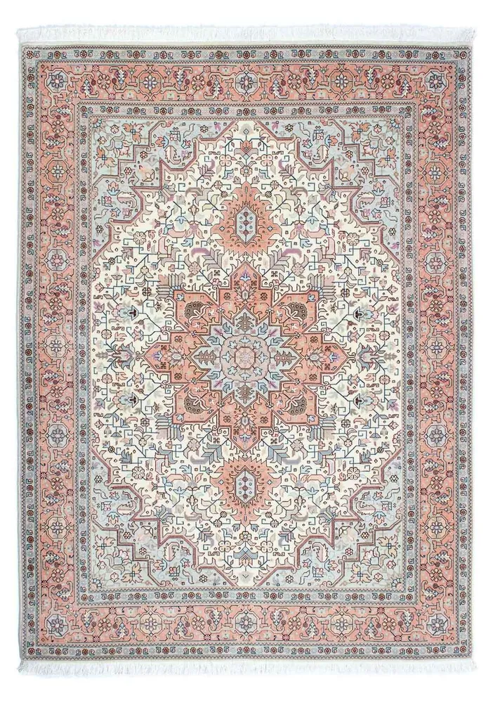 Persisk teppe - Tabriz - Royal - 202 x 150 cm - beige