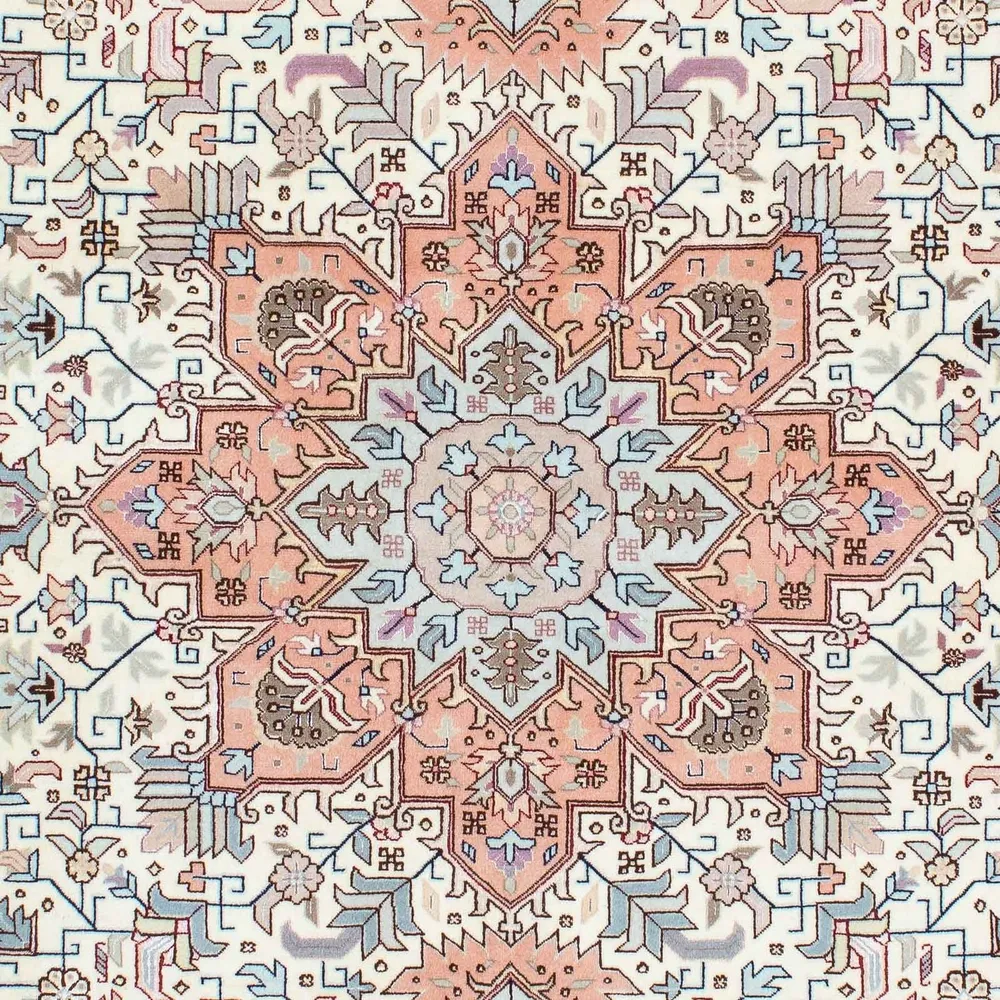 Persisk teppe - Tabriz - Royal - 202 x 150 cm - beige
