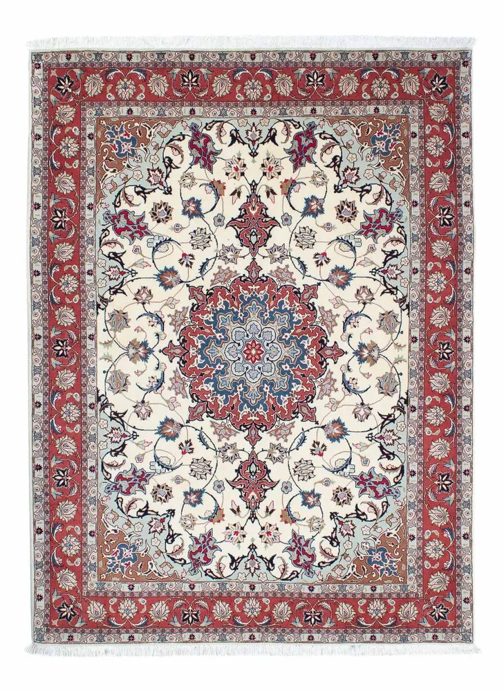 Persisk teppe - Tabriz - Royal - 203 x 150 cm - beige