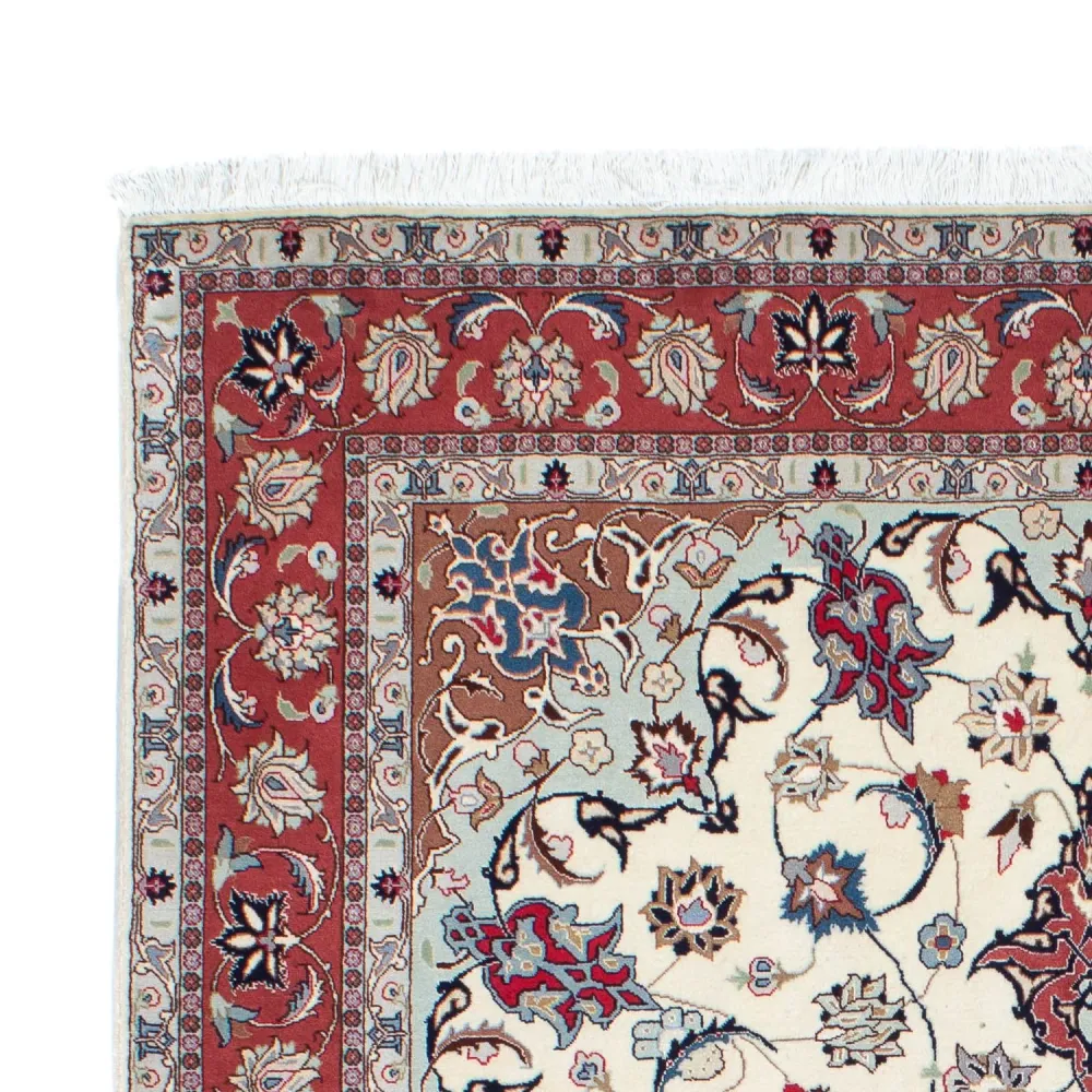 Persisk teppe - Tabriz - Royal - 203 x 150 cm - beige
