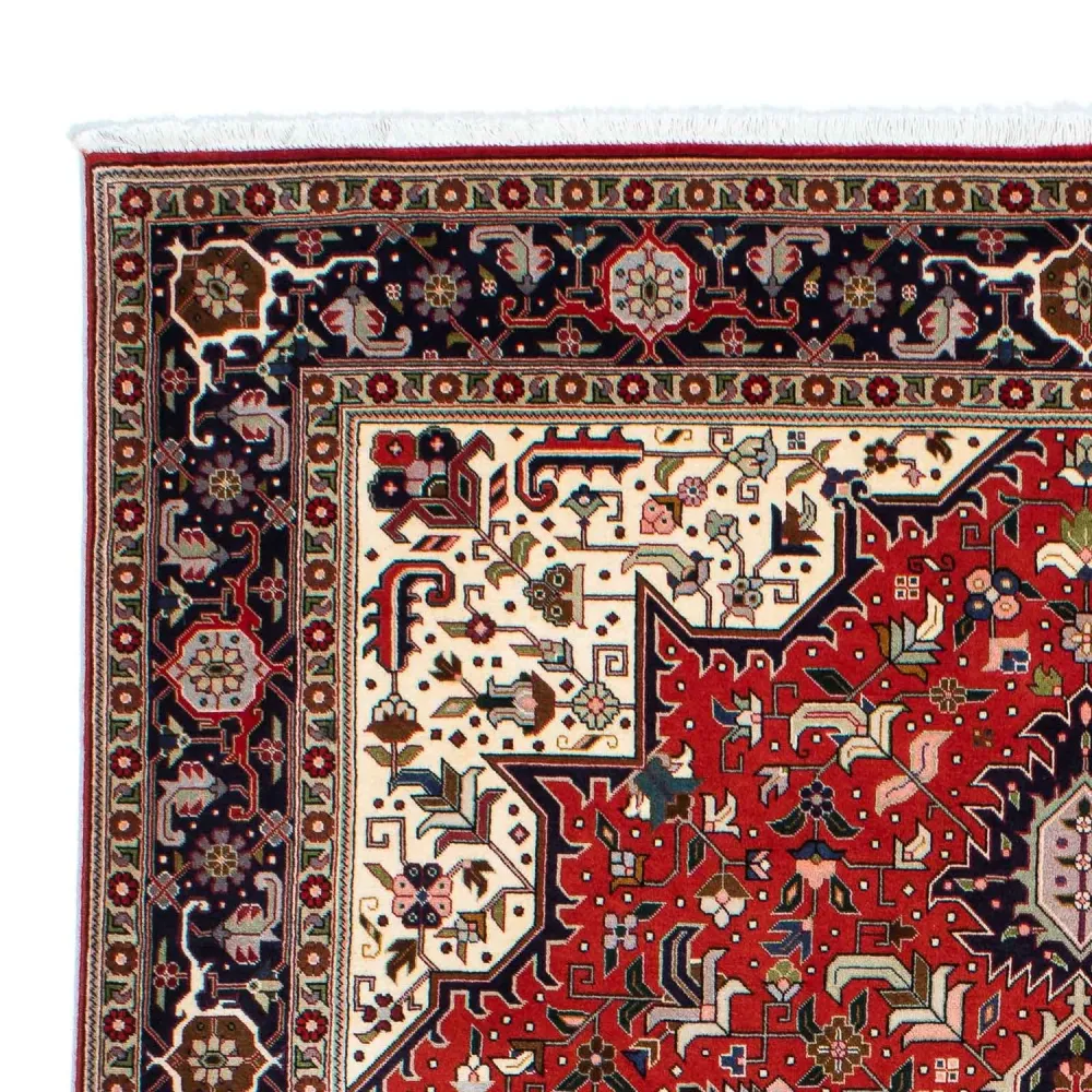 Persisk teppe - Tabriz - Royal - 205 x 152 cm - mørk rød