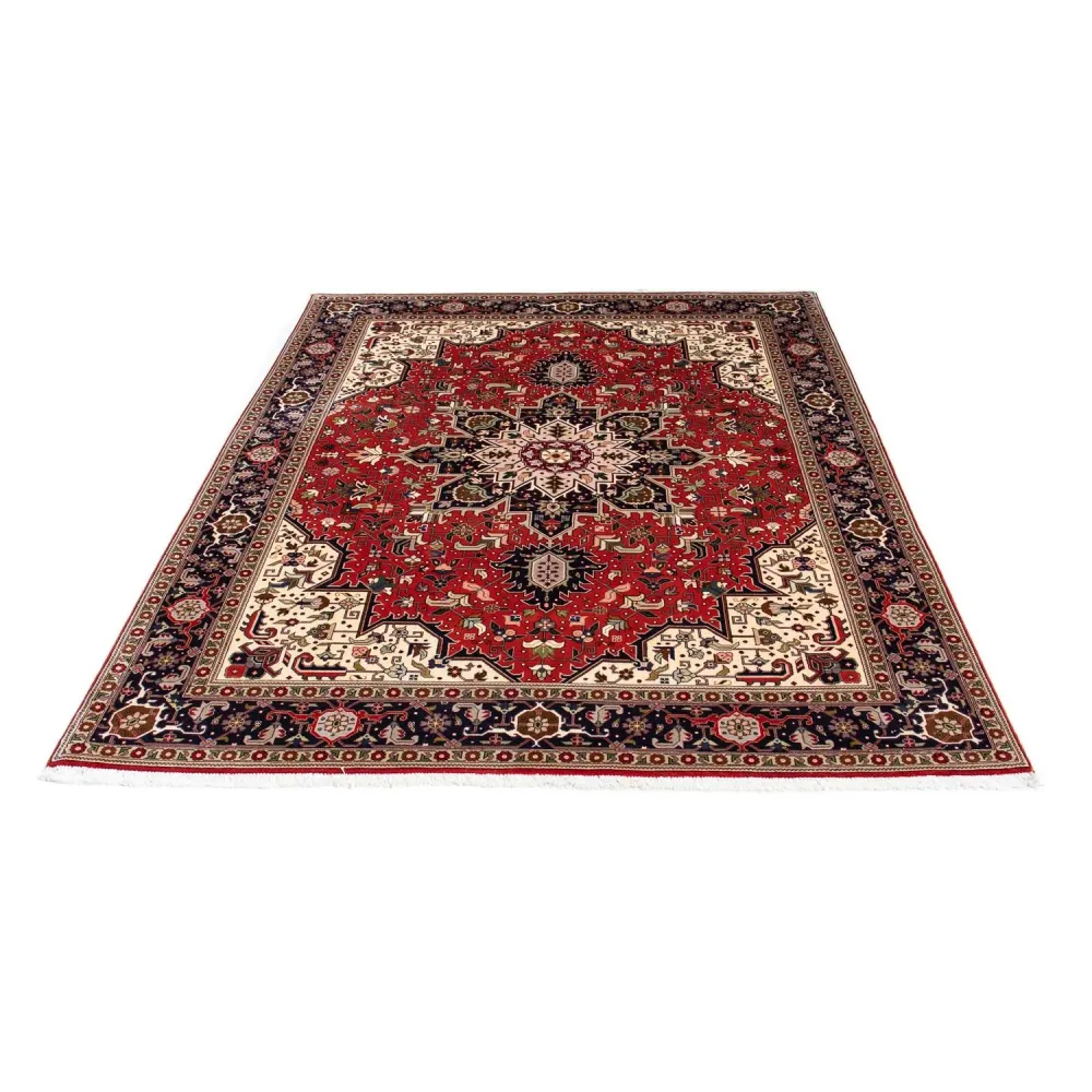 Persisk teppe - Tabriz - Royal - 205 x 152 cm - mørk rød