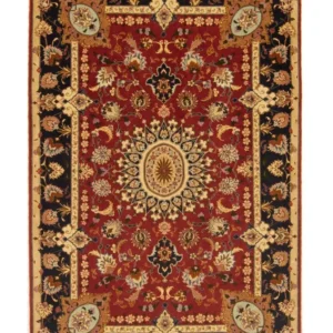 Persisk teppe - Tabriz - Royal - 207 x 148 cm - rød