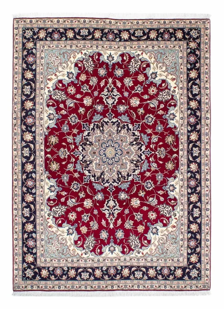 Persisk teppe - Tabriz - Royal - 207 x 155 cm - mørk rød