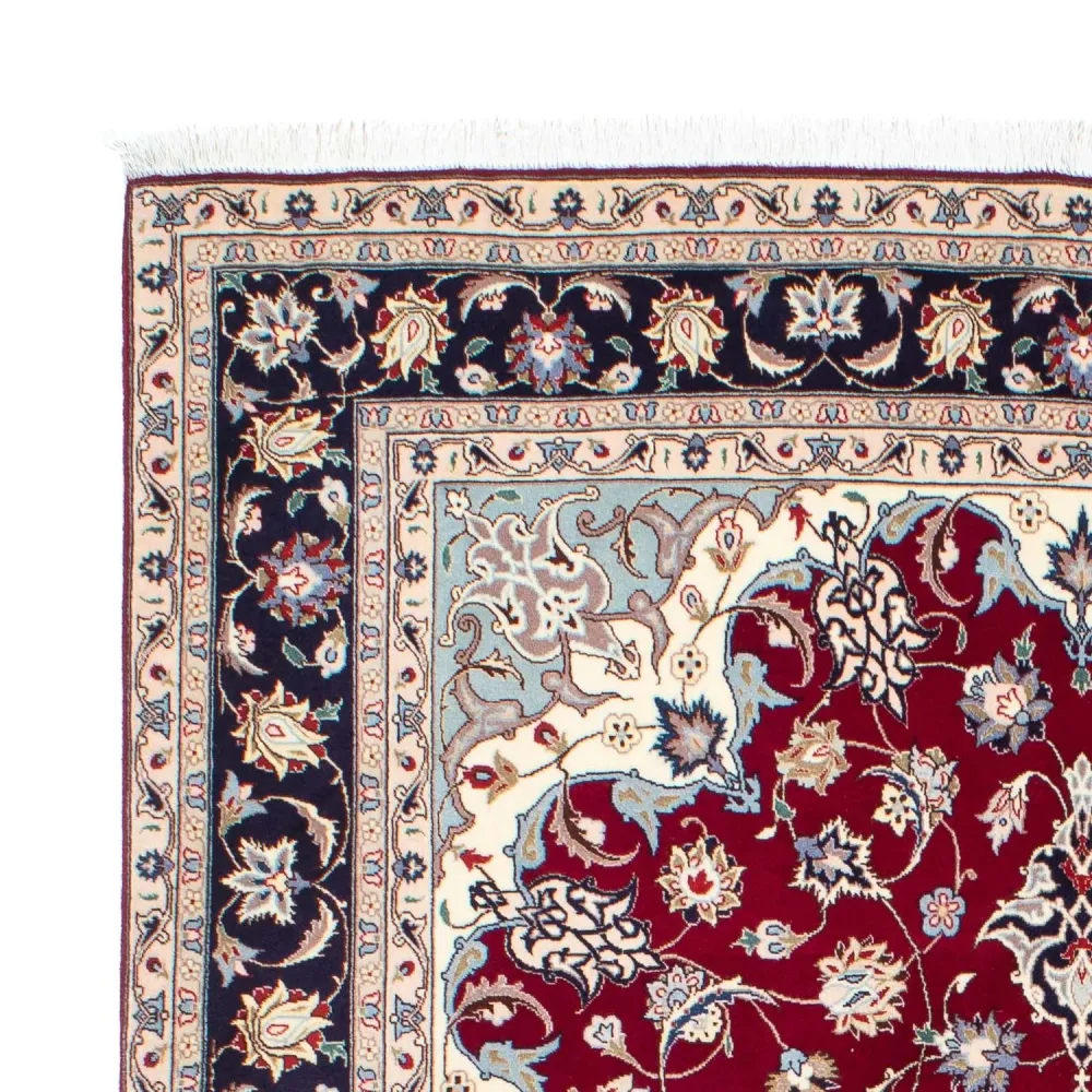 Persisk teppe - Tabriz - Royal - 207 x 155 cm - mørk rød