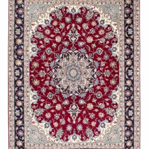 Persisk teppe - Tabriz - Royal - 207 x 155 cm - mørk rød