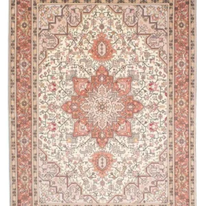 Persisk teppe - Tabriz - Royal - 208 x 153 cm - beige