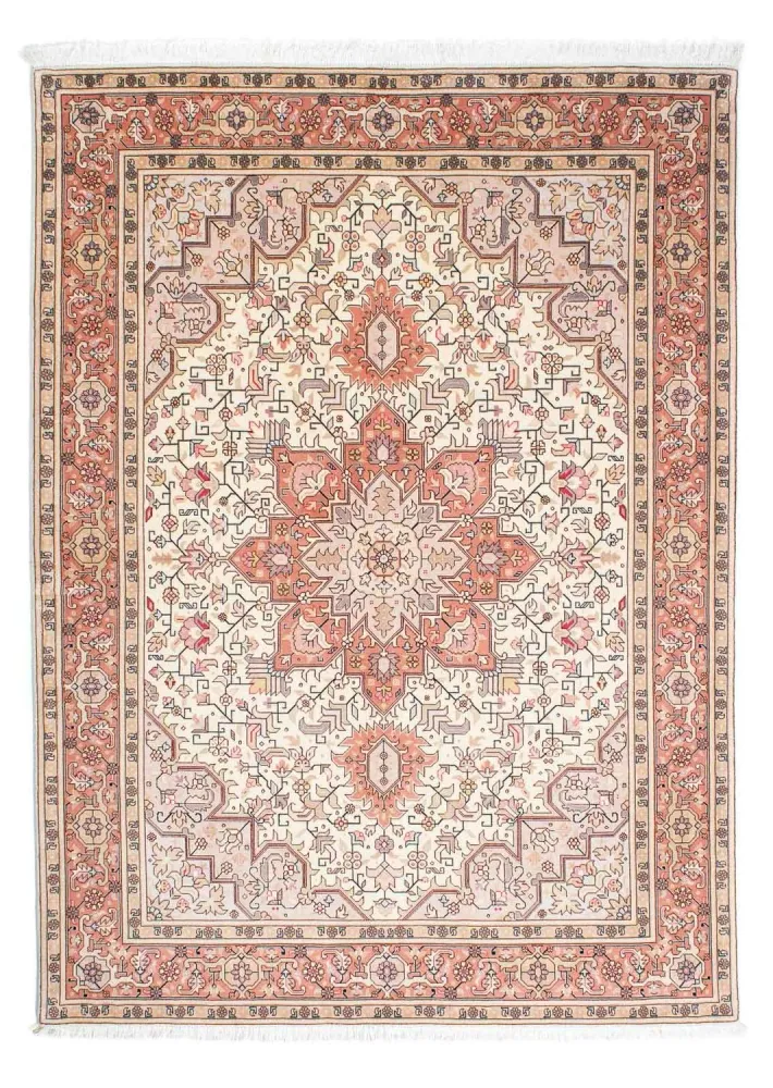 Persisk teppe - Tabriz - Royal - 208 x 153 cm - beige