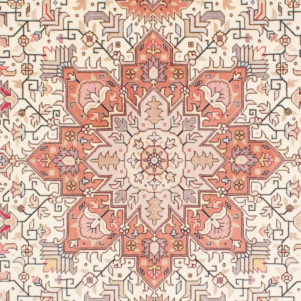 Persisk teppe - Tabriz - Royal - 208 x 153 cm - beige