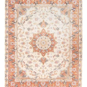 Persisk teppe - Tabriz - Royal - 210 x 150 cm - beige