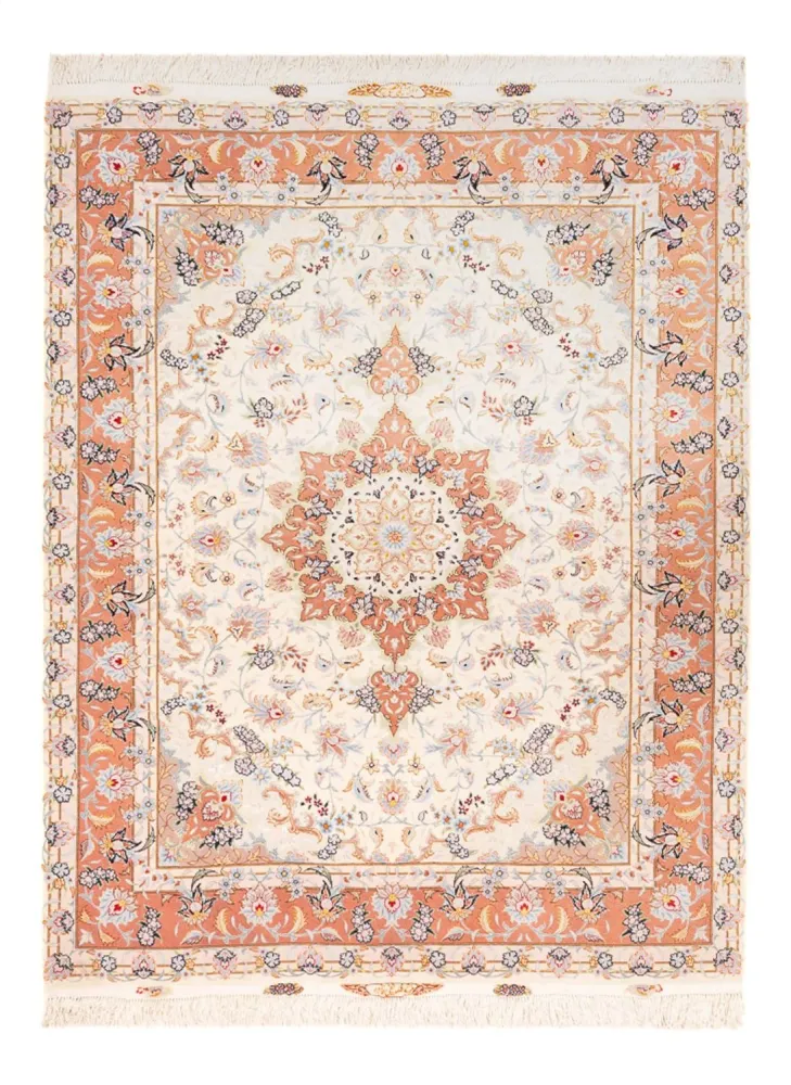 Persisk teppe - Tabriz - Royal - 210 x 150 cm - beige