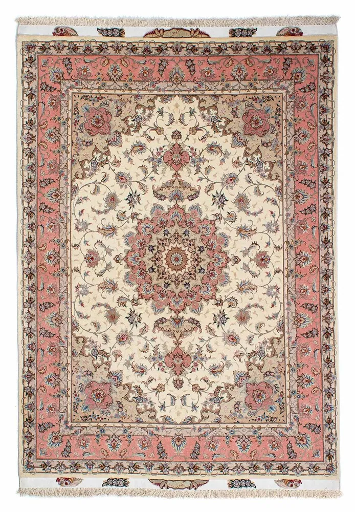 Persisk teppe - Tabriz - Royal - 210 x 150 cm - beige