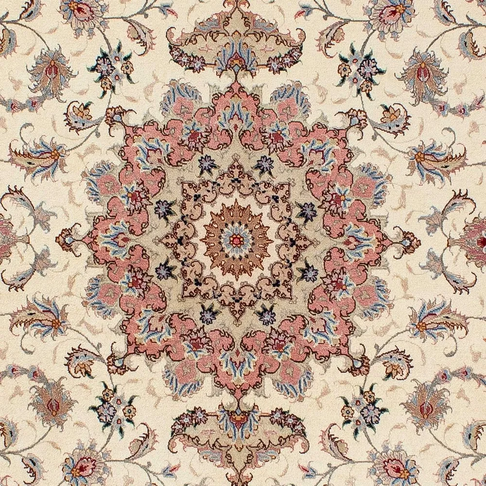 Persisk teppe - Tabriz - Royal - 210 x 150 cm - beige