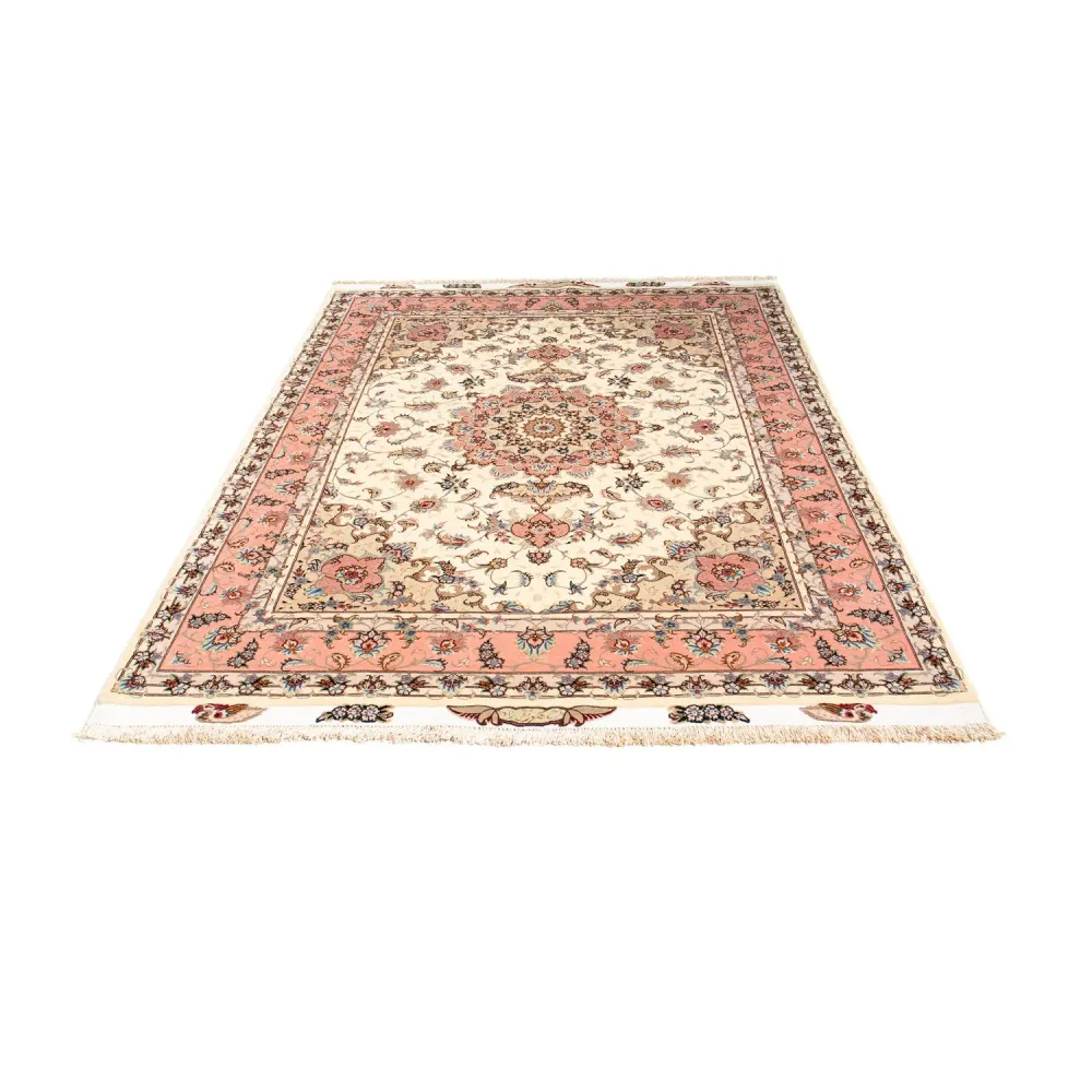 Persisk teppe - Tabriz - Royal - 210 x 150 cm - beige