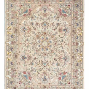 Persisk teppe - Tabriz - Royal - 210 x 150 cm - beige