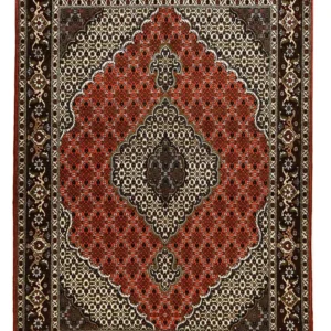 Persisk teppe - Tabriz - Royal - 210 x 150 cm - rød