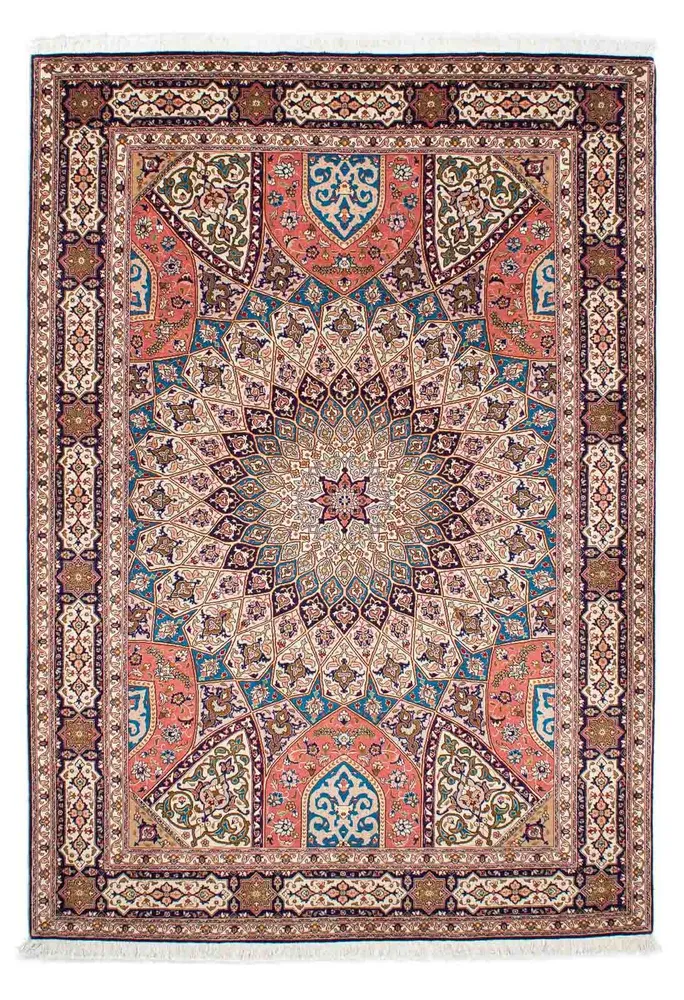 Persisk teppe - Tabriz - Royal - 242 x 168 cm - flerfarget