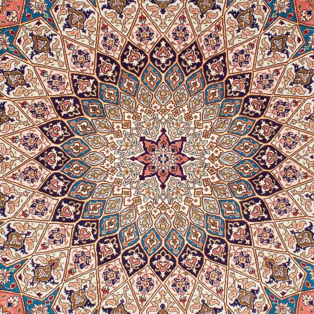 Persisk teppe - Tabriz - Royal - 242 x 168 cm - flerfarget