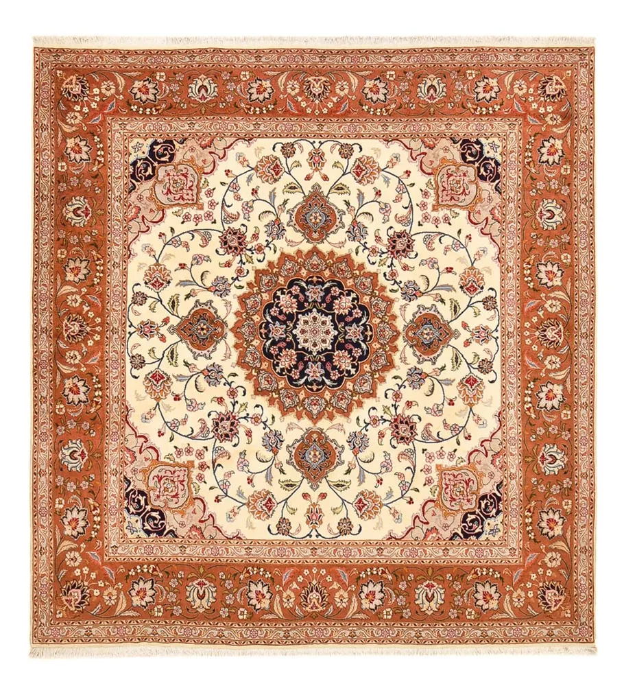 Persisk teppe - Tabriz - Royal - 275 x 250 cm - flerfarget