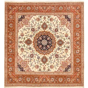 Persisk teppe - Tabriz - Royal - 275 x 250 cm - flerfarget