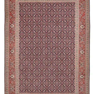Persisk teppe - Tabriz - Royal - 294 x 198 cm - lilla