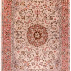 Persisk teppe - Tabriz - Royal - 298 x 200 cm - rosa