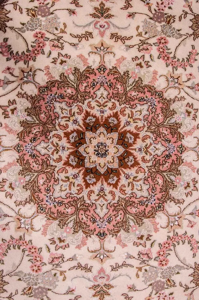 Persisk teppe - Tabriz - Royal - 298 x 200 cm - rosa