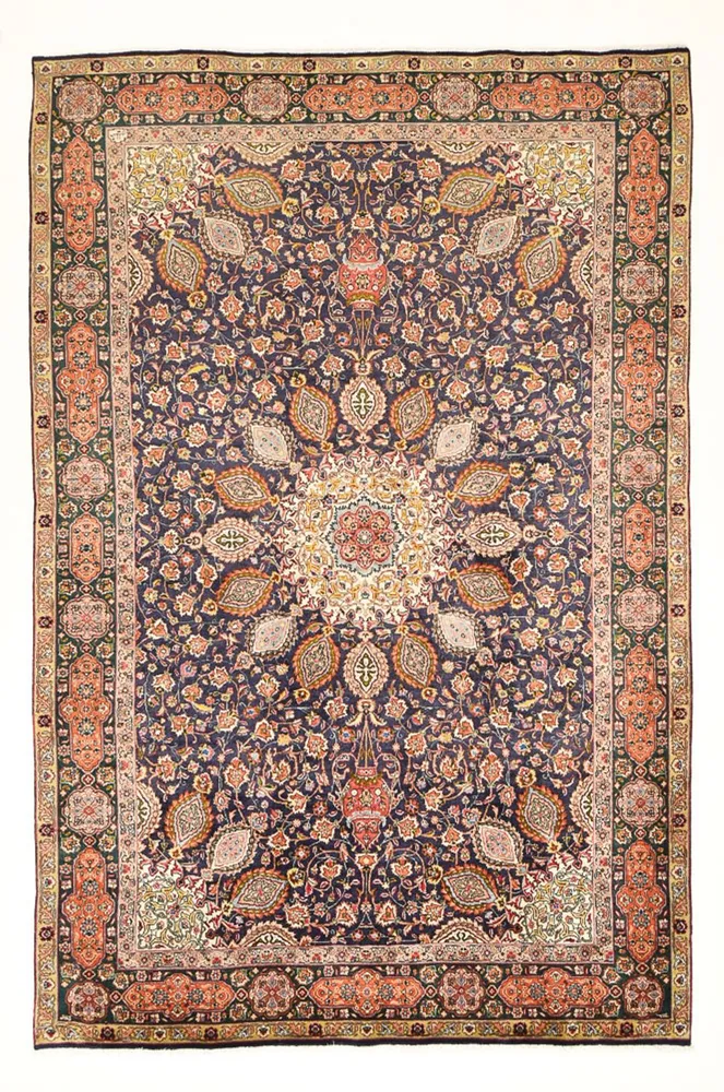 Persisk teppe - Tabriz - Royal - 300 x 196 cm - rust