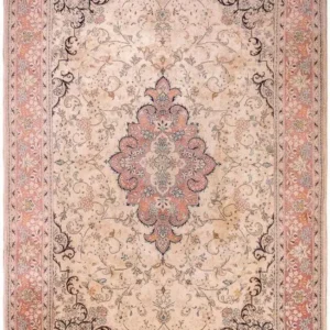 Persisk teppe - Tabriz - Royal - 300 x 199 cm - rosa