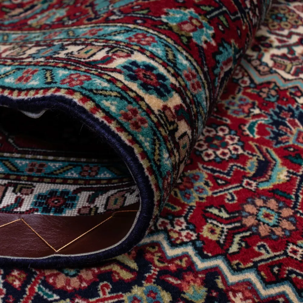 Persisk teppe - Tabriz - Royal - 300 x 199 cm - mørk rød