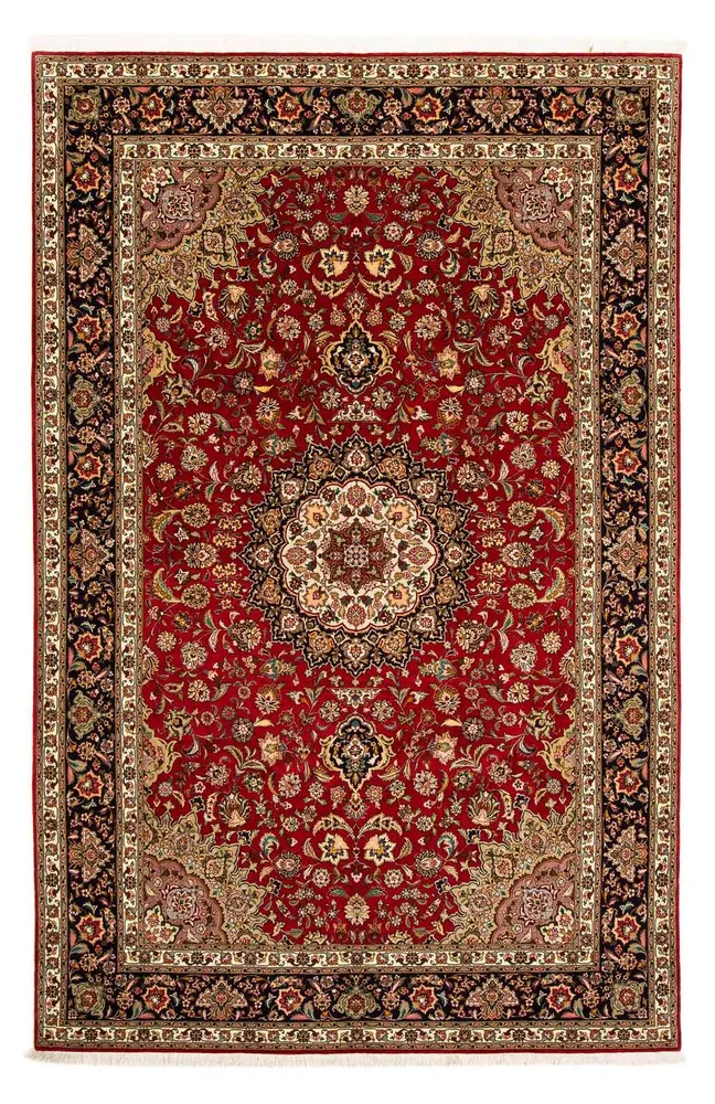 Persisk teppe - Tabriz - Royal - 300 x 202 cm - mørk rød