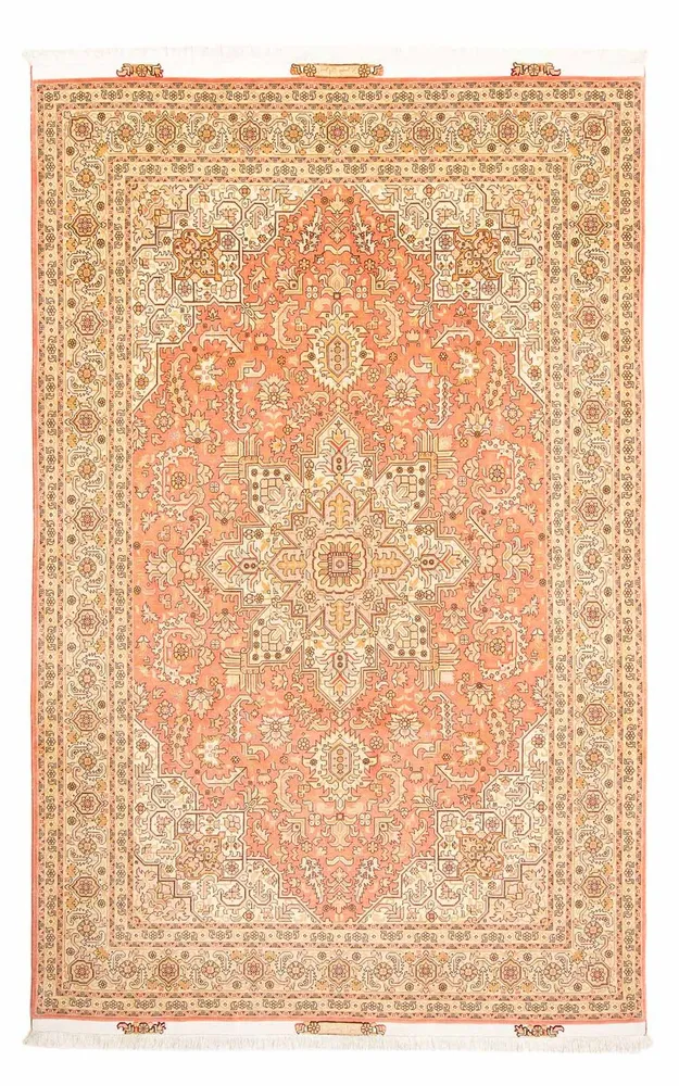 Persisk teppe - Tabriz - Royal - 301 x 200 cm - lys rød