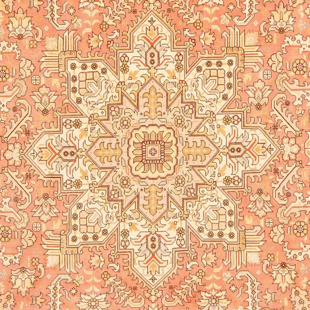 Persisk teppe - Tabriz - Royal - 301 x 200 cm - lys rød