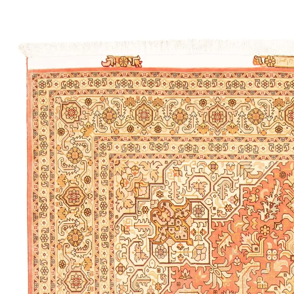 Persisk teppe - Tabriz - Royal - 301 x 200 cm - lys rød
