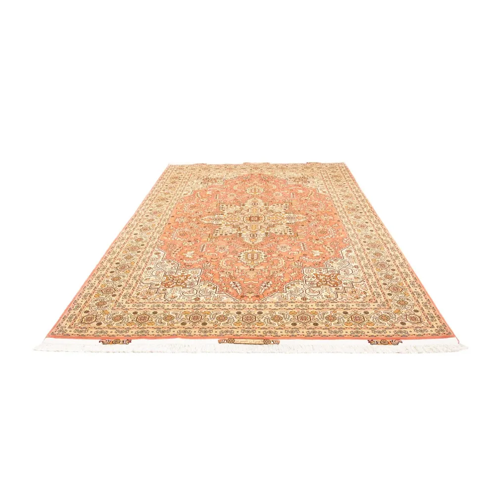 Persisk teppe - Tabriz - Royal - 301 x 200 cm - lys rød