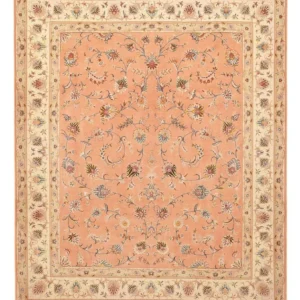 Persisk teppe - Tabriz - Royal - 305 x 248 cm - lys rød