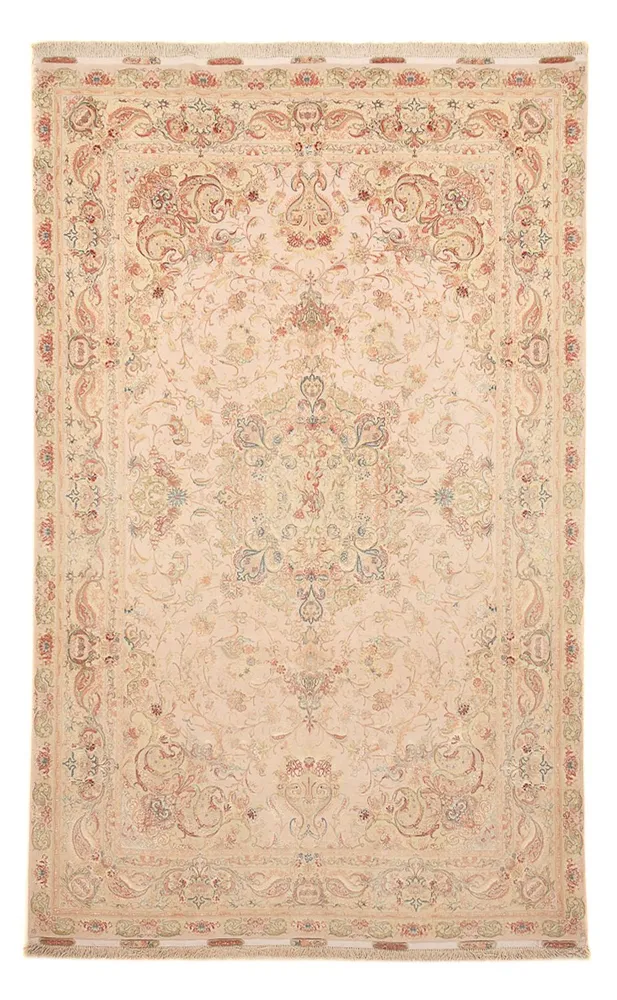 Persisk teppe - Tabriz - Royal - 314 x 200 cm - lys beige