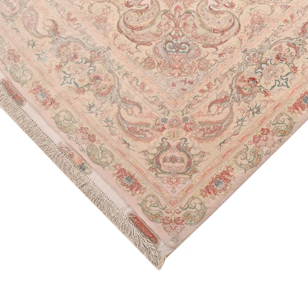 Persisk teppe - Tabriz - Royal - 314 x 200 cm - lys beige
